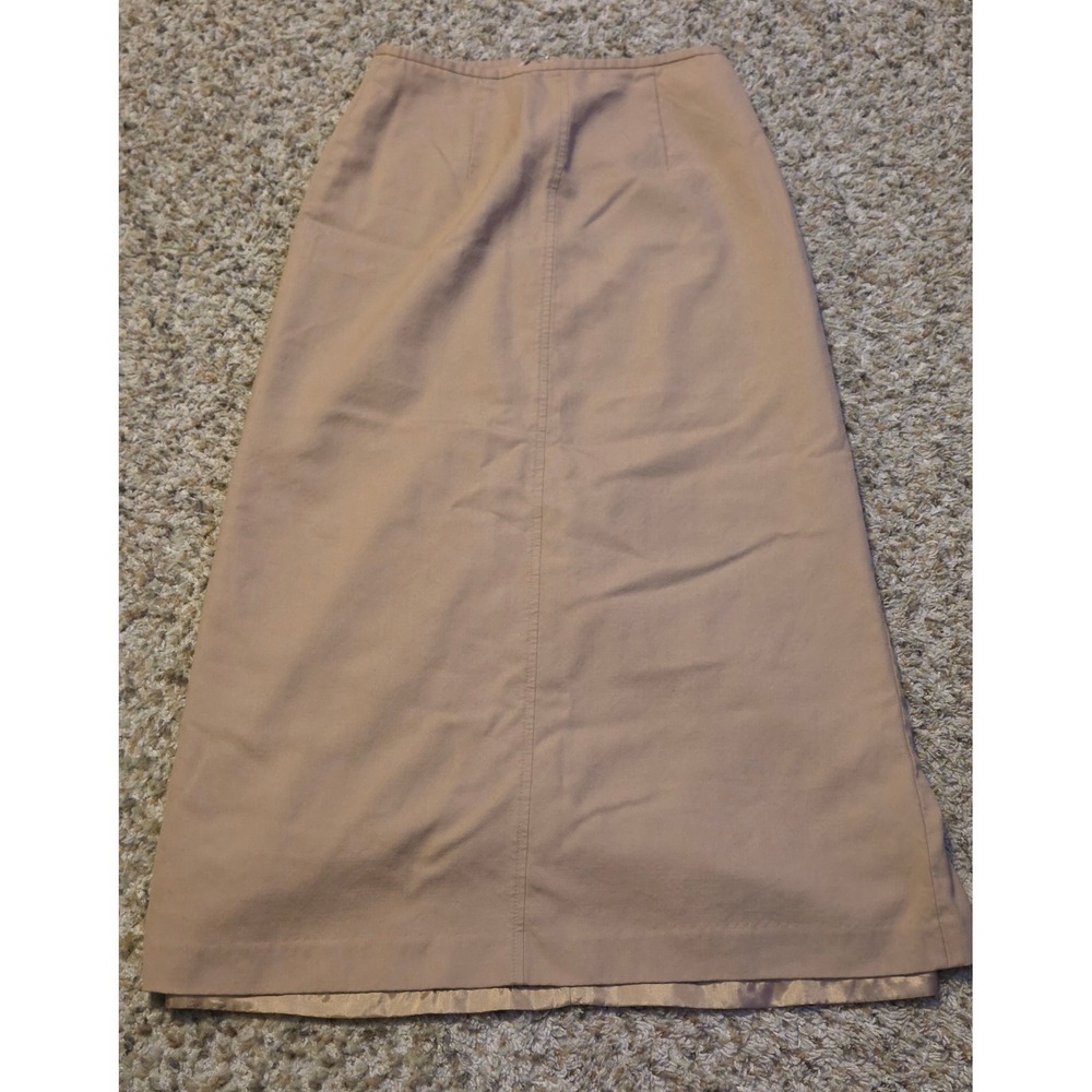 Talbots 100%‎ Wool Maxi Skirt Women's Size 6 Brown
